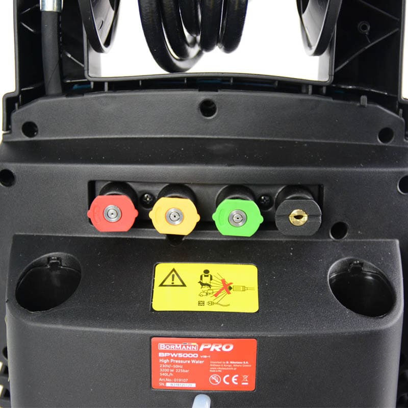 BORMANN PRO BPW5000 Ηλεκτρικό Πλυστικό Υψηλής Πίεσης 3200W 225bar 540L/h – 019107 - Image 2