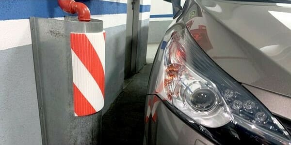 INOFIX-ΠΡΟΣΤΑΤΕΥΤΙΚΟ ΑΥΤΟΚΟΛΛΗΤΟ ΓΙΑ ΚΟΛΩΝΕΣ PARKING - ΛΕΥΚΟ 4102-1- - Image 2
