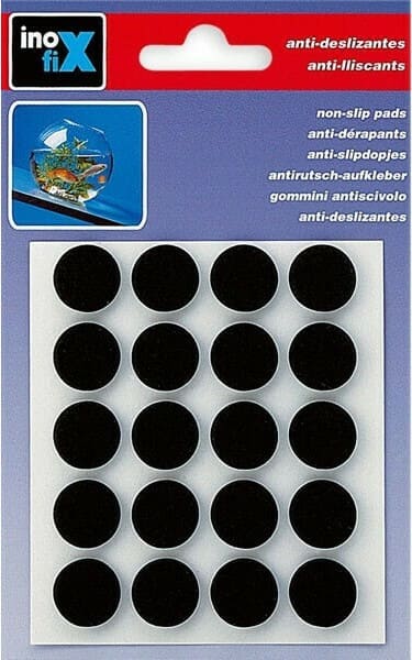 INOFIX-ΑΝΤΙΟΛΙΣΘΗΤΙΚΑ ΑΦΡΩΔΗ 100 x 85 mm ΜΑΥΡΟ 4033-3-