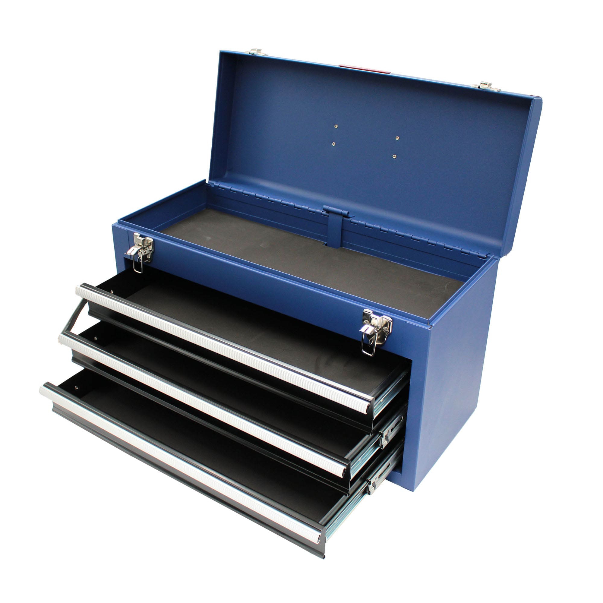 WORKPRO WP282010 Μεταλλική Εργαλειοθήκη 3 Συρταριών 52 × 22 × 31 cm - Image 2