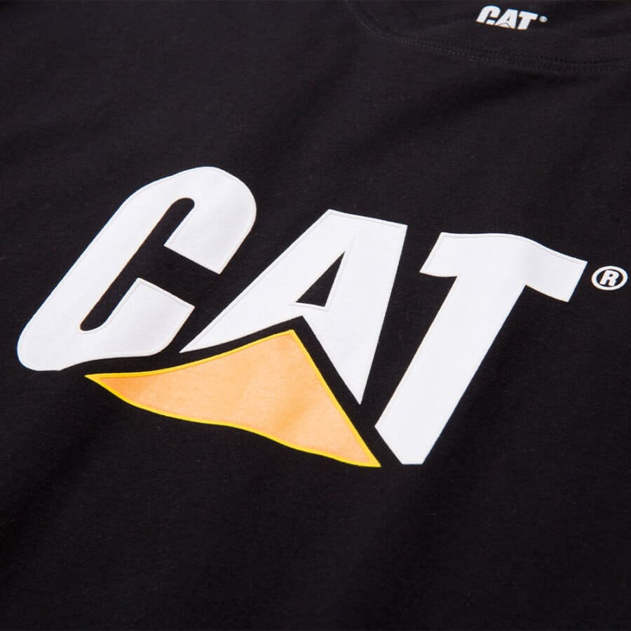 CAT ΜΠΛΟΥΖΑΚΙ ΚΟΝΤΟΜΑΝΙΚΟ ΜΑΥΡΟ TM LOGO 1510305 - Image 3