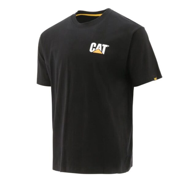 CAT ΜΠΛΟΥΖΑΚΙ ΚΟΝΤΟΜΑΝΙΚΟ ΜΑΥΡΟ TRADEMARK TEE W05324 - Image 2