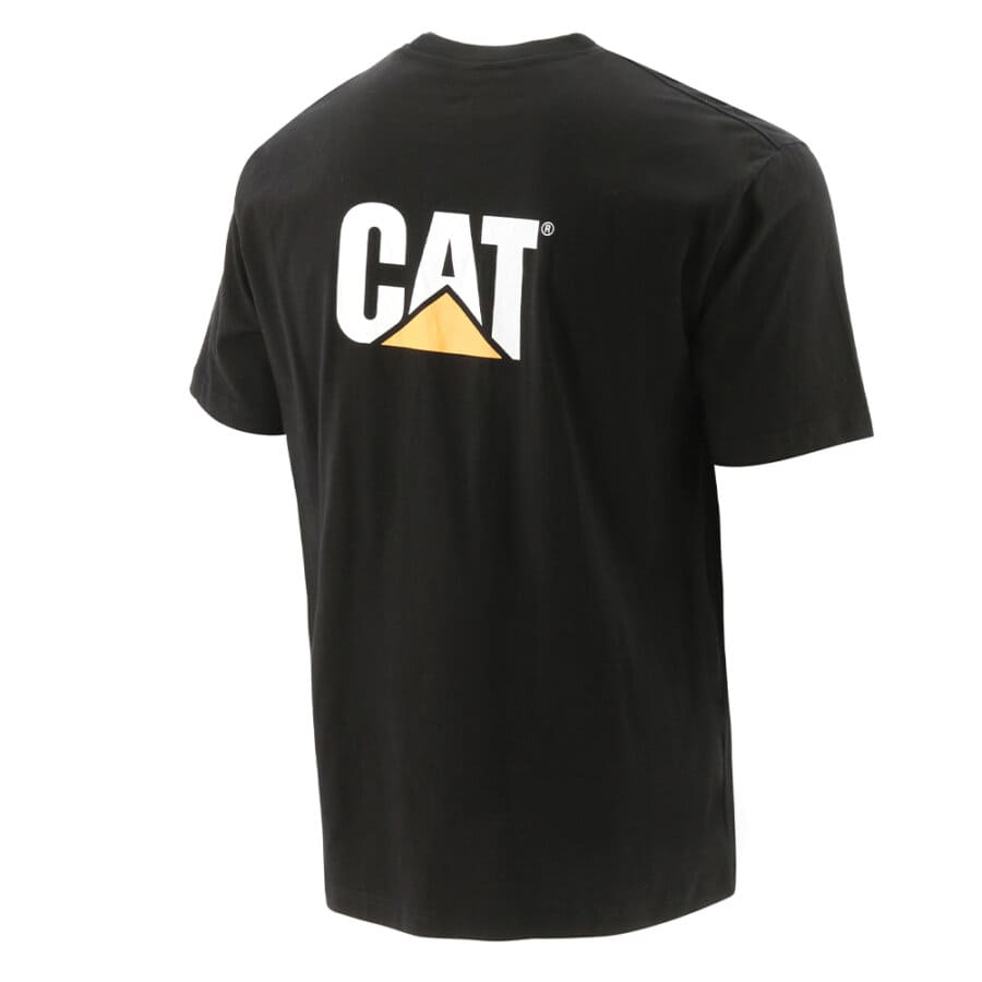 CAT ΜΠΛΟΥΖΑΚΙ ΚΟΝΤΟΜΑΝΙΚΟ ΜΑΥΡΟ TRADEMARK TEE W05324 - Image 3