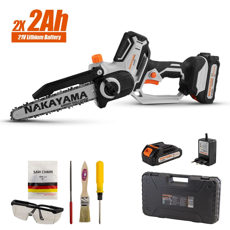 NAKAYAMA EC1200 Κλαδευτικό Αλυσοπρίονο Brushless Li-Ion Λάμα 20cm 1,3kg