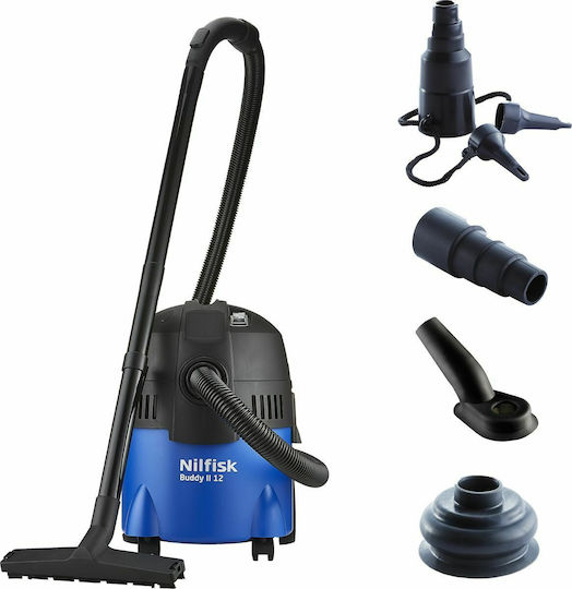 NILFISK BUDDY II 12 HOME EDITION Σκούπα Υγρών & Στερεών 1.200 W, Κάδος 12 L – 128390152