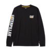 CAT Μπλουζάκι μακρυμάνικο trademark tee μαύρο 1510034-016 main product image