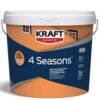 KRAFT 4 Seasons 100% Ακρυλικό Χρώμα Λευκό Ματ 10L main product image