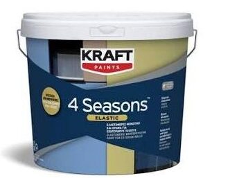 KRAFT 4 Seasons Elastic Λευκό 10L