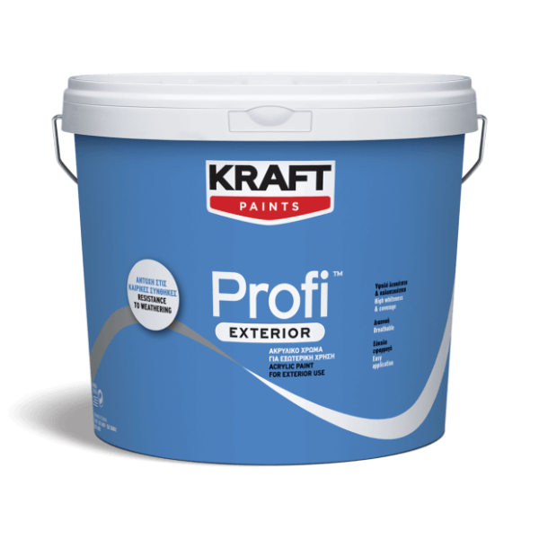 KRAFT Profi Exterior Ακρυλικό Λευκό 750ml