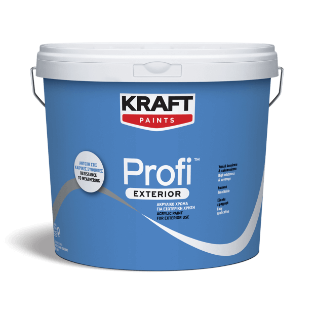 KRAFT Profi Exterior Ακρυλικό Λευκό 750ml