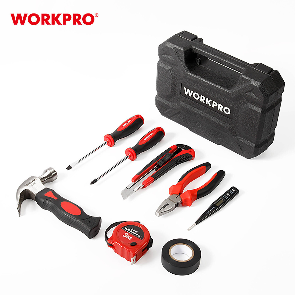 WORKPRO Κασετίνα Εργαλείων Χειρός 8 Τεμαχίων – WP209001 - Image 2