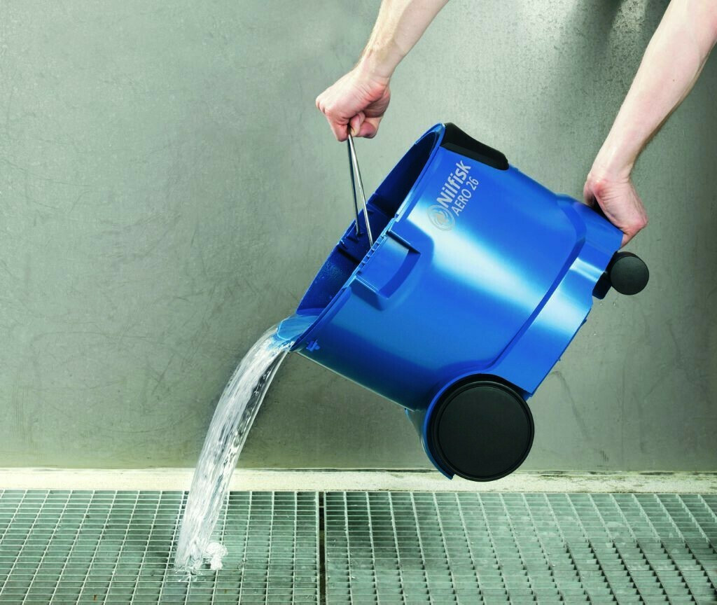 NILFISK AERO 26-21 PC Σκούπα Υγρών & Στερεών 1.250 W, Κάδος 25 L – 107406606 - Image 4
