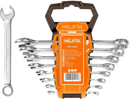 HOJITA Σετ Γερμανοπολύγωνα Κλειδιά Cr-V 8 Τεμαχίων – HJDS2208