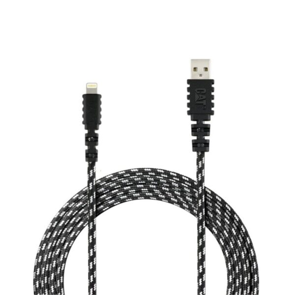 CAT Καλώδιο φόρτισης USB to Lightning 12W μαύρο 3m ACLG