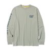 CAT Μπλουζάκι μακρυμάνικο trademark tee πράσινο 1510034 main product image