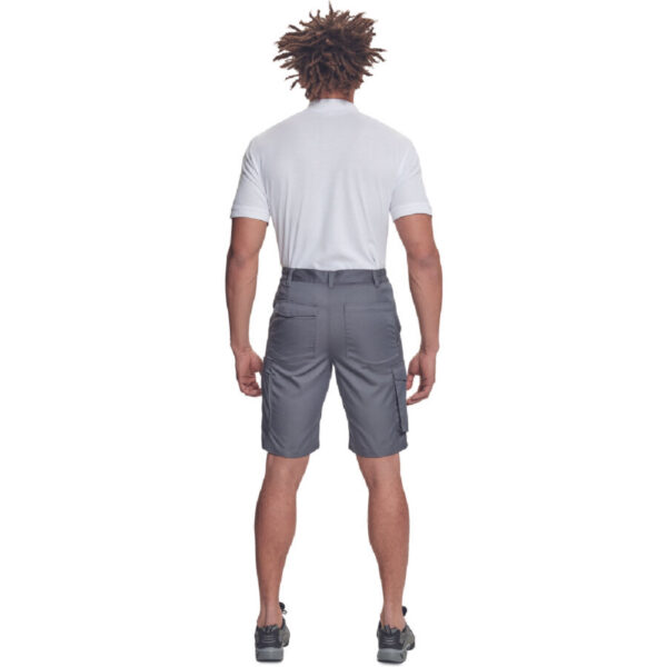 Βερμούδα εργασίας Gijon γκρι 65%poly-35%cott, 195 g/m² - Image 3