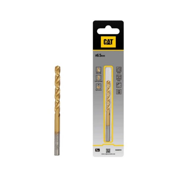 CAT Τρυπάνι τιτανίου HSS 6.5x101mm DA02010