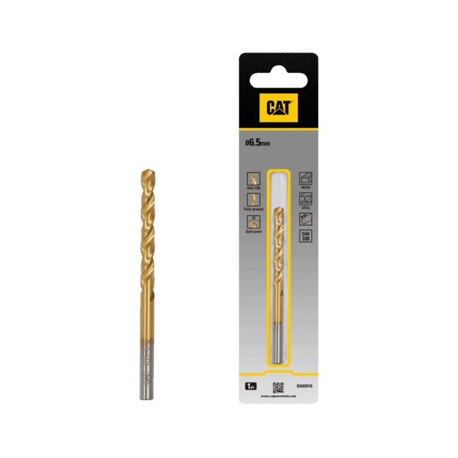 CAT Τρυπάνι τιτανίου HSS 6.5x101mm DA02010