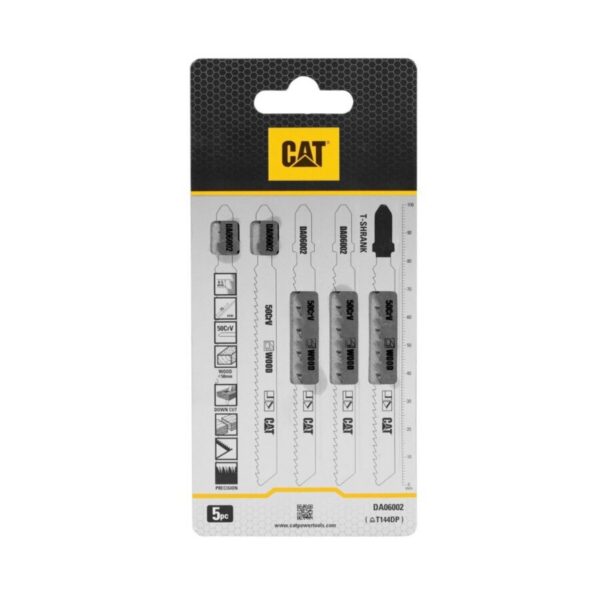 CAT Λάμα σέγας ξύλου 100mm T144DP σετ:5τεμ. DA06002