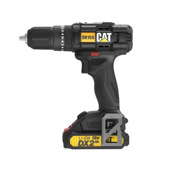 CAT SET ΔΡΑΠΑΝΟΚΑΤΣΑΒΙΔΟ ΚΡΟΥΣΤΙΚΟ ΜΠΑΤΑΡΙΑΣ Li-ion 18V 1x2Ah 50Nm DX155 ( 05-7363 )
