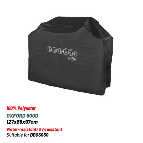 BORMANN Elite BBQ1325 – Κάλυμμα Oxford για Ψησταριά BBQ6030/BBQ3000/3100/4500/5030 (Μ1270xΠ580xΥ970mm)