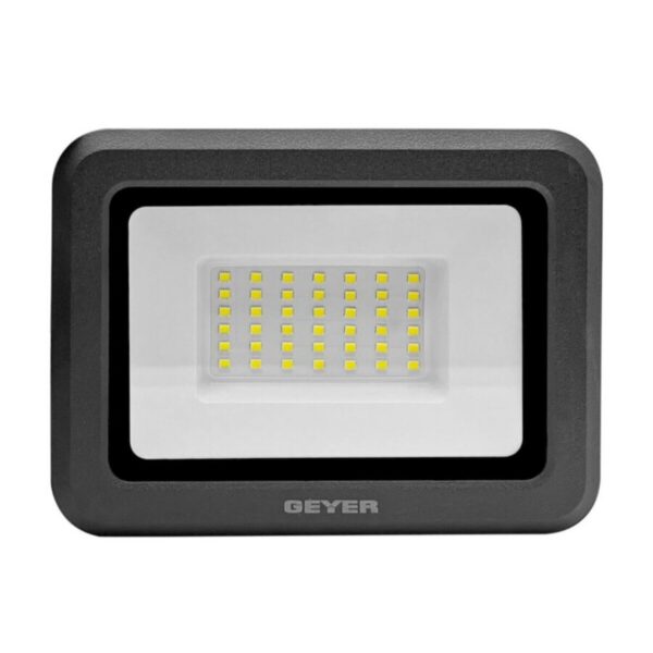 GEYER Προβολέας led μαύρος 30W 4000K 2700LM LPRM30CE